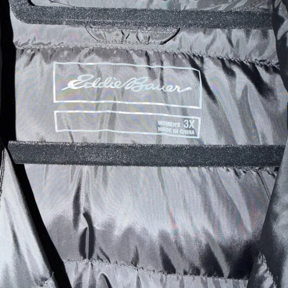 Eddie Bauer EB650 Dark Puffer Coat - Picture 3 of 6